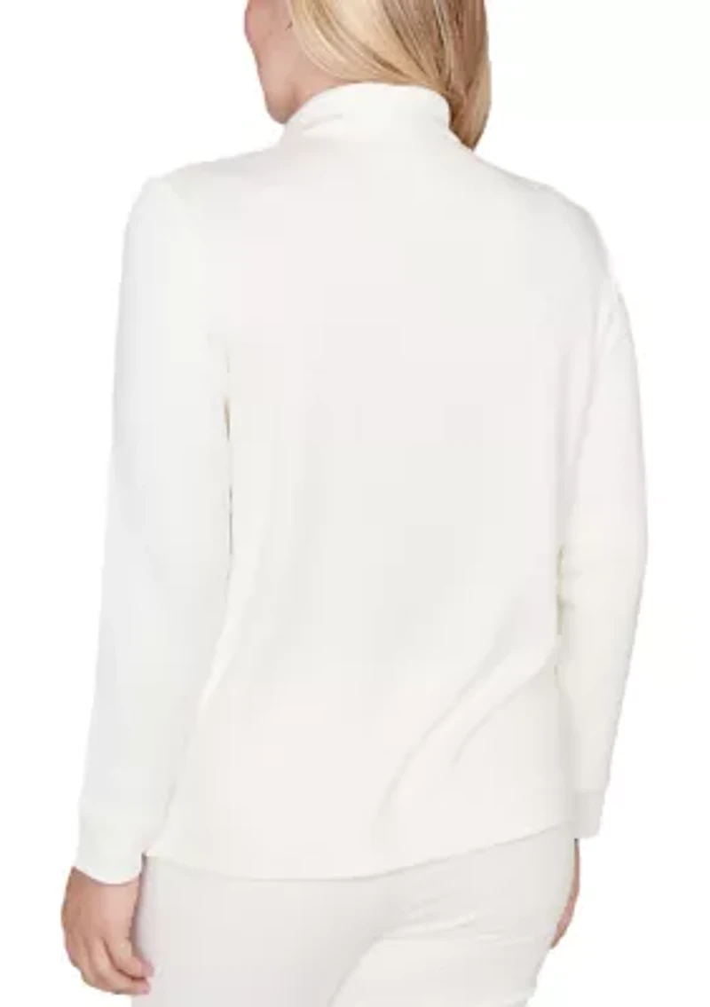 Women's Vienna Animal Heat Set Top