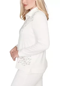 Women's Vienna Animal Heat Set Top