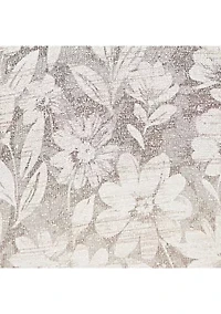 Plus Vienna Texture Floral Ombre Top