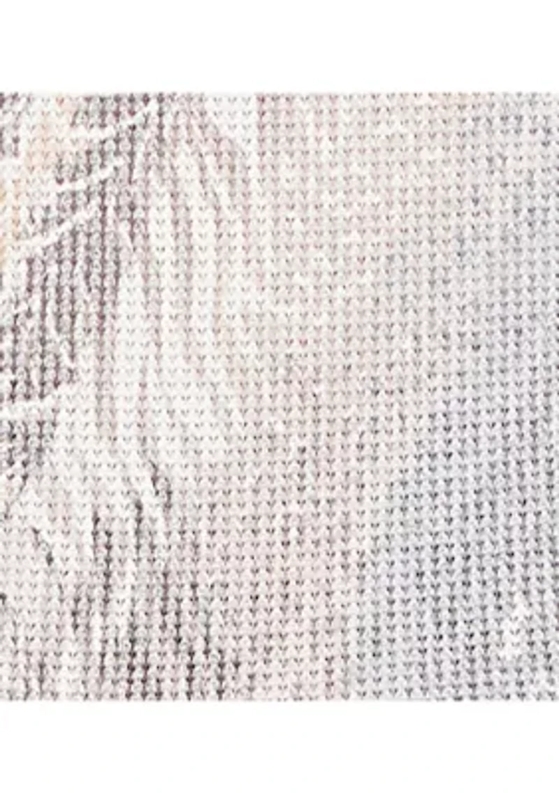 Plus Vienna Diagonal Animal Print Knit Top