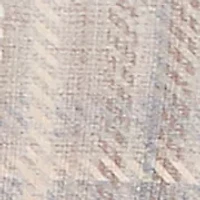 Plus Vienna Plaid Cowl Neck Knit Top