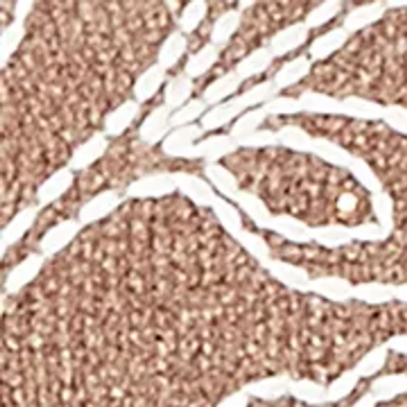 Plus Vienna Stitched Leaves Chenille Sweater