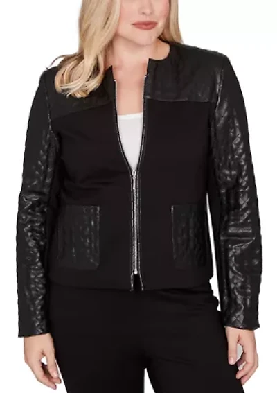 Women's Barcelona Faux Leather Jacket