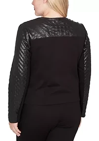 Women's Barcelona Faux Leather Jacket