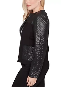 Women's Barcelona Faux Leather Jacket