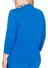 Women's Barcelona Vertical Animal Two One Top