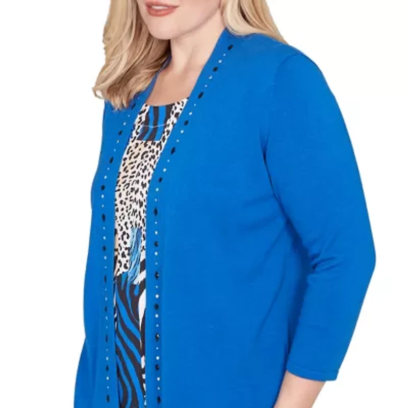 Women's Barcelona Vertical Animal Two One Top