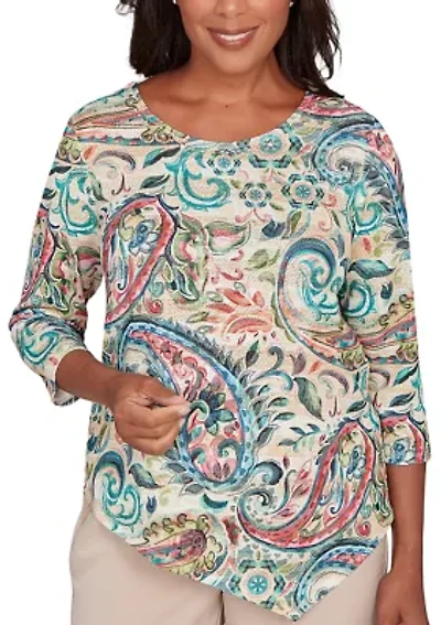 Women's Saratoga Springs Paisley Top