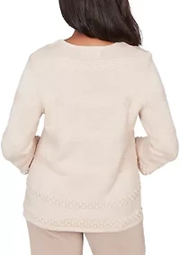 Women's Saratoga Springs Textured Biadere Top