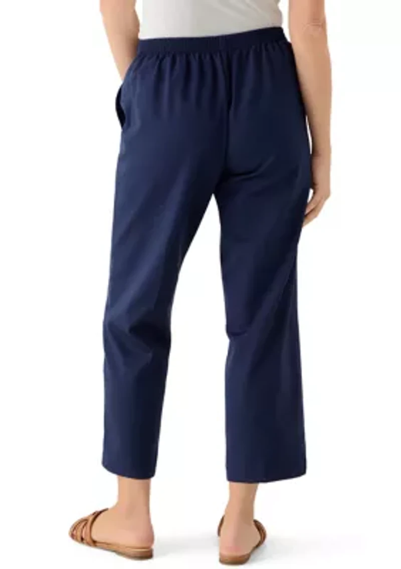 Petite Short Sleeve Prop Pants