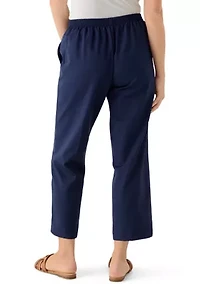 Petite Short Sleeve Prop Pants