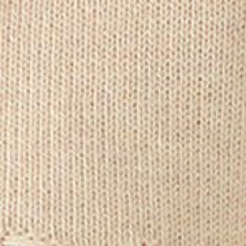 Petite Crew Neck Textured Biader Top