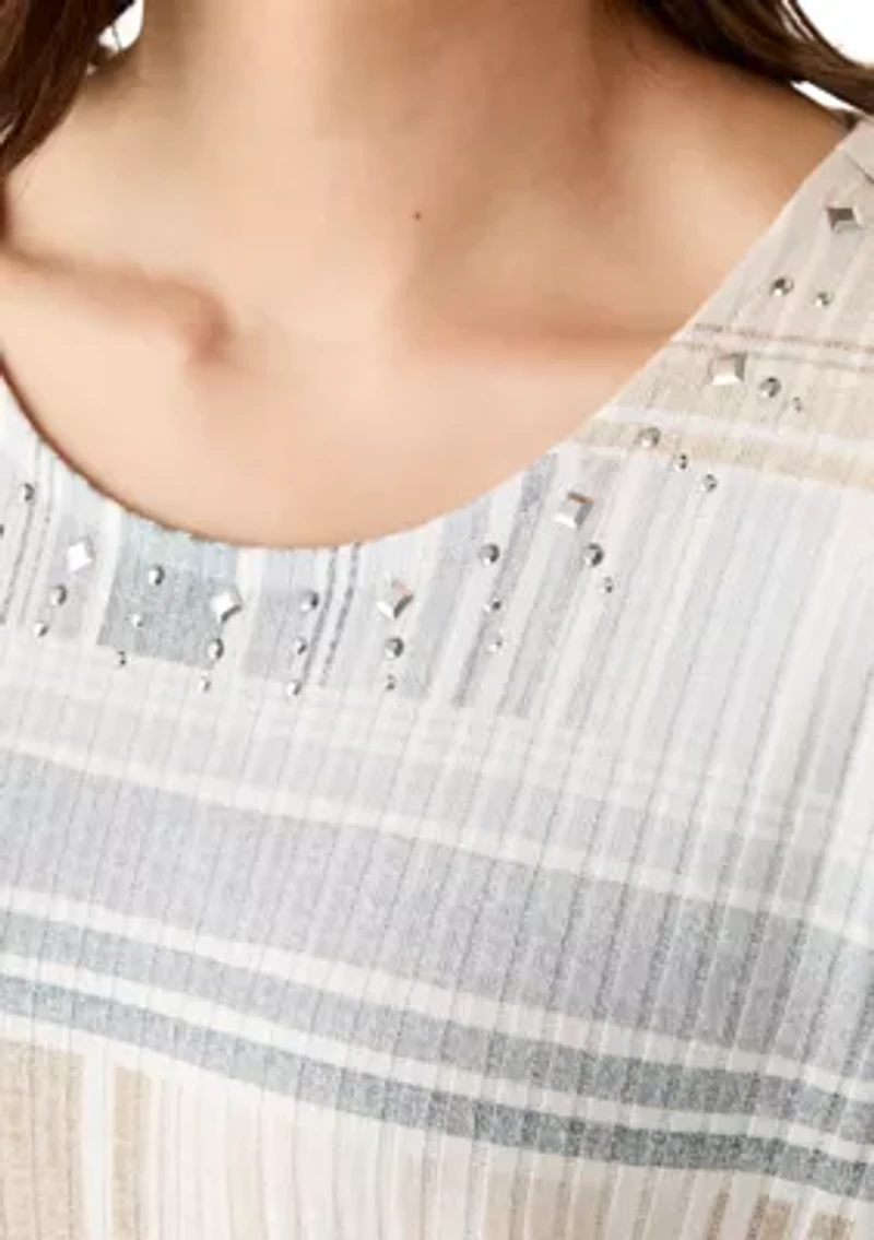 Women's CJ Geo Striped Blouse