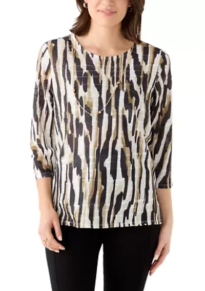 Women's Animal Printed Blouse