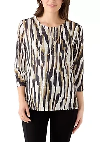 Women's Animal Printed Blouse