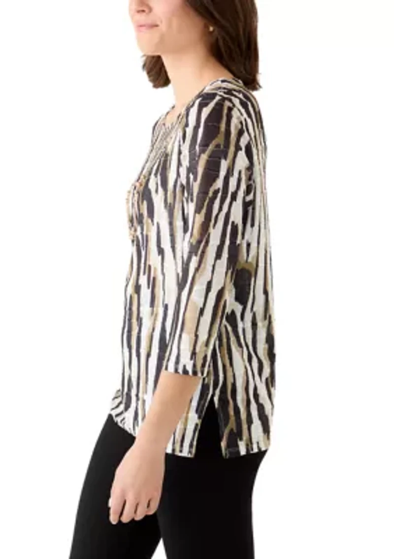 Women's Animal Printed Blouse