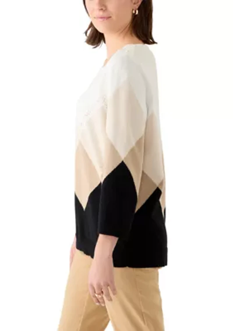 Women's Argyle Sweater