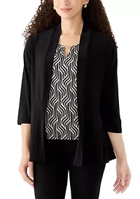 Petite Keyhole Stitch Top