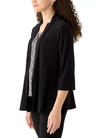 Petite Keyhole Stitch Top