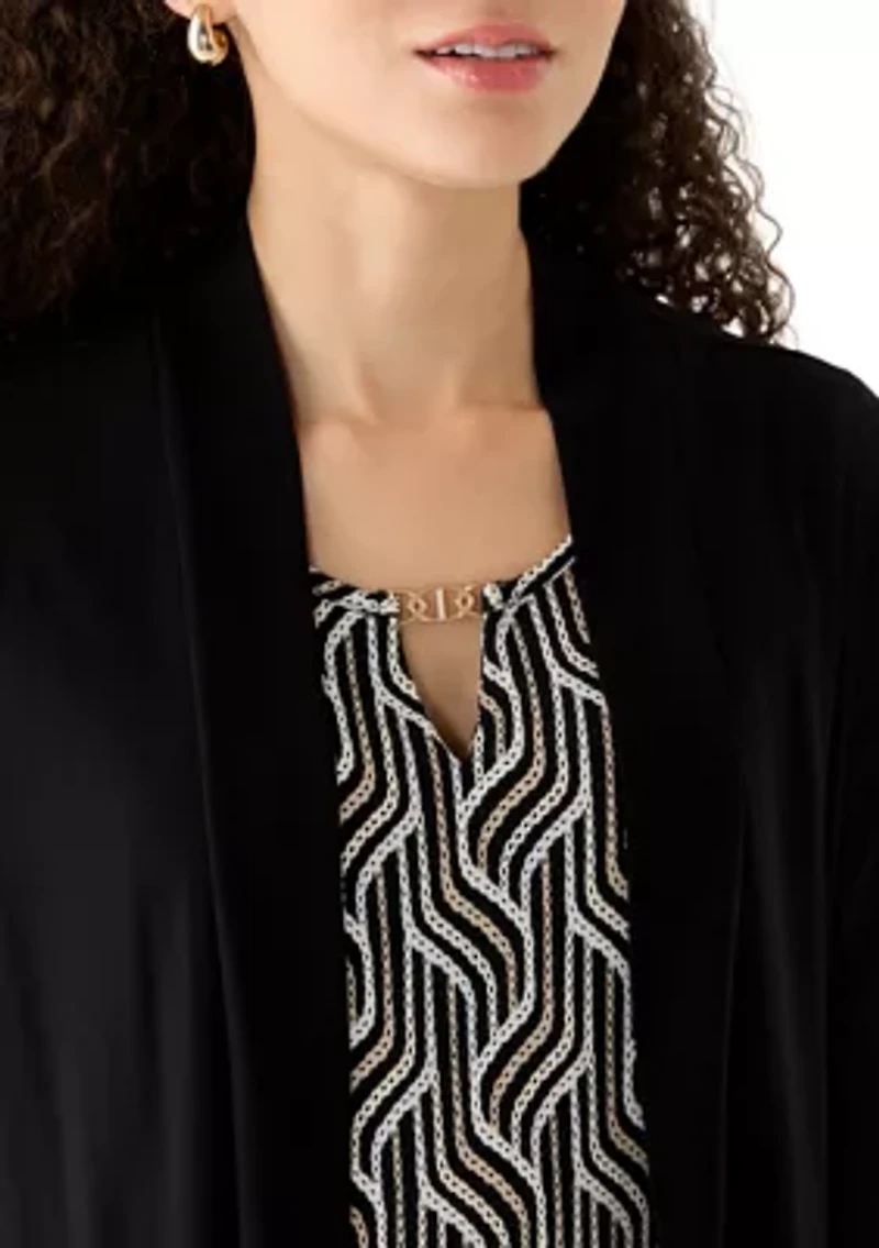 Petite Keyhole Stitch Top