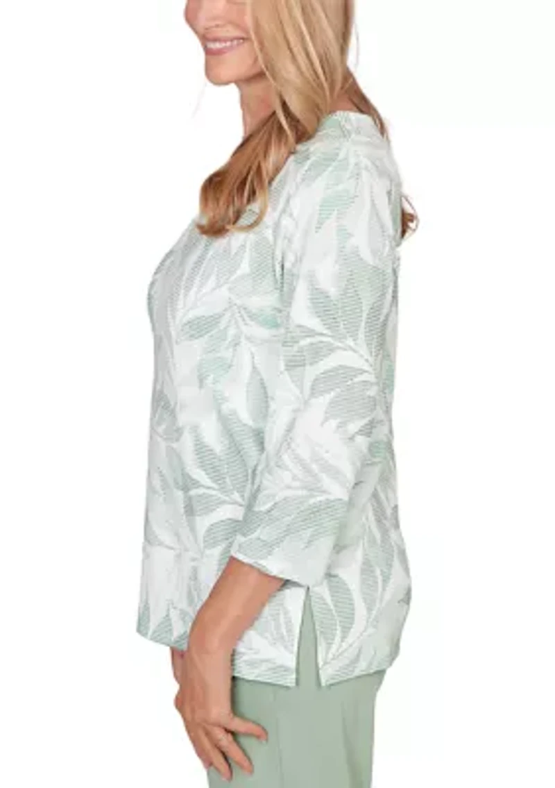 Women's St. Augustine Monotone Leaves Top