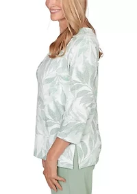 Women's St. Augustine Monotone Leaves Top