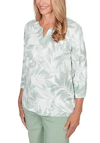 Women's St. Augustine Monotone Leaves Top