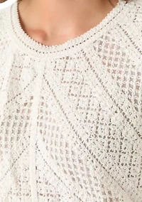 Women's St. Augustine Chevron Crochet Top