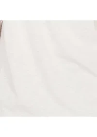 Plus St. Augustine Medallion Embroidered Yoke Knit Top