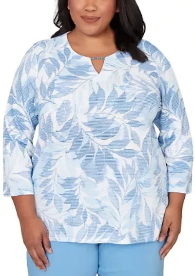 Plus St. Augustine Monotone Leaves Shirt