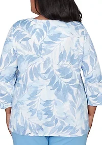 Plus St. Augustine Monotone Leaves Shirt