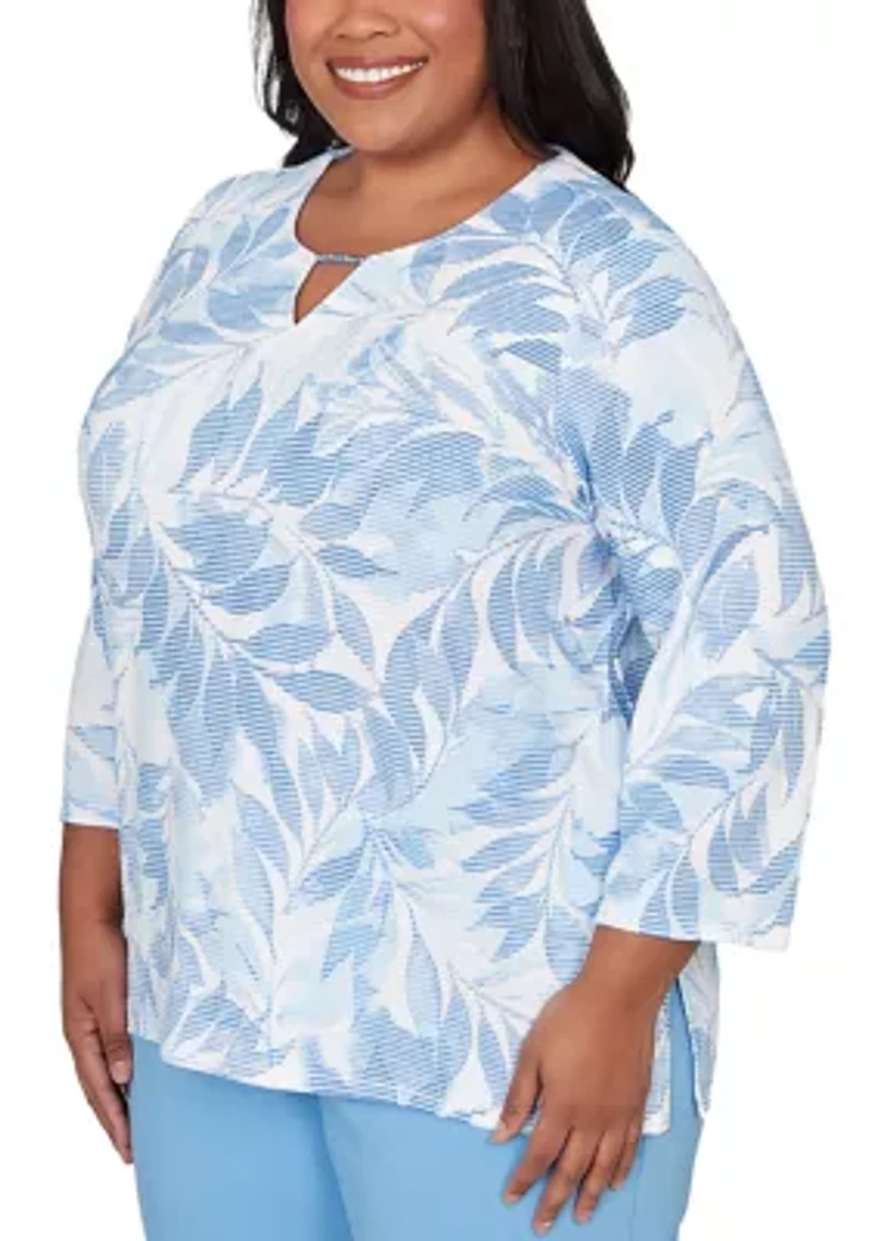 Plus St. Augustine Monotone Leaves Shirt