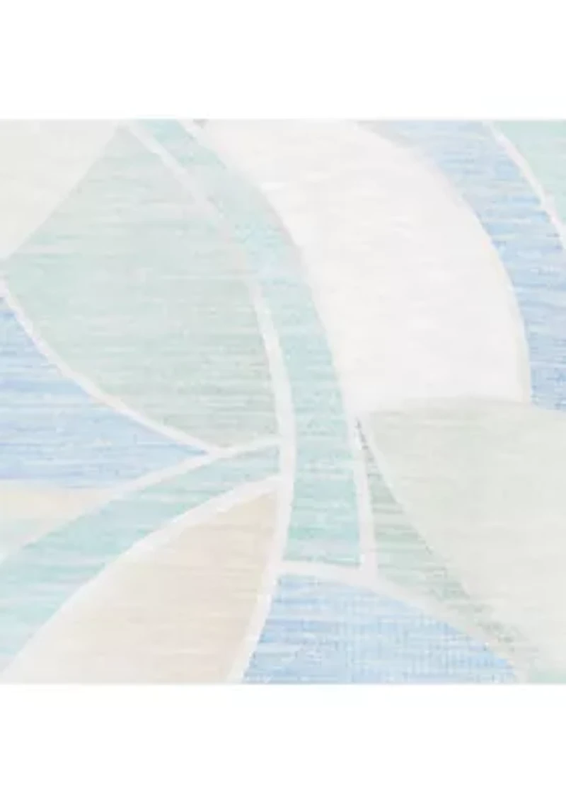 Plus St. Augustine Stained Glass Print Top