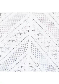 Plus St. Augustine Chevron Crochet Sweater