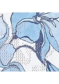 Plus St. Augustine Abstract Floral Print Sweater