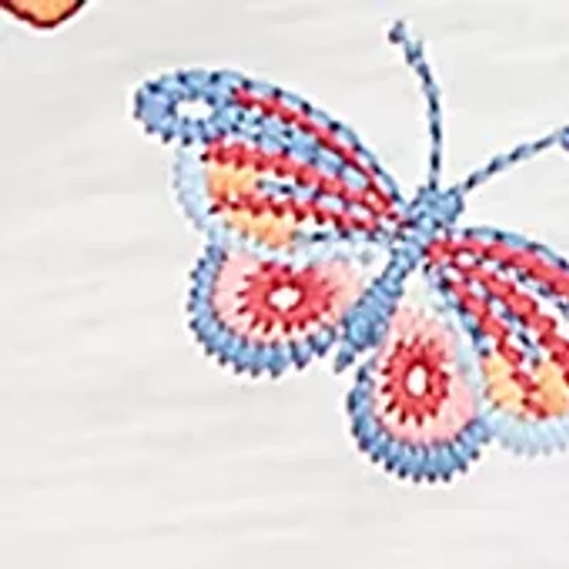 Women's Missy Austin Embroidered Butterfly Shirt