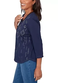 Women's Missy Austin Diamond Geometric Heat Set