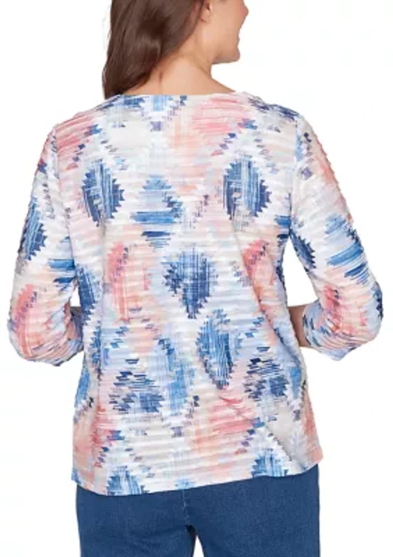 Women's Austin Aztec Diamond Top