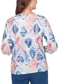 Women's Austin Aztec Diamond Top