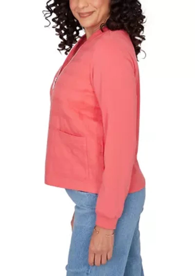 Petite Austin Quilt Knit Jacket