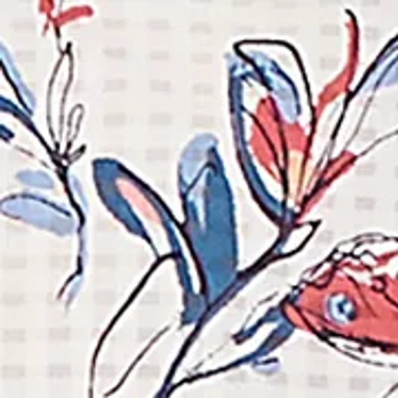 Petite Austin Etched Floral And Butterfly Top