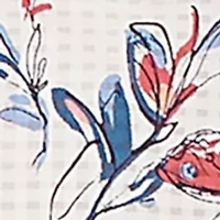 Petite Austin Etched Floral And Butterfly Top