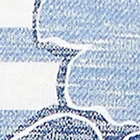 Petite Austin Stripe Floral Top