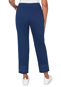 Men's Missy Mykonos Embroidered Geo Ankle Pants