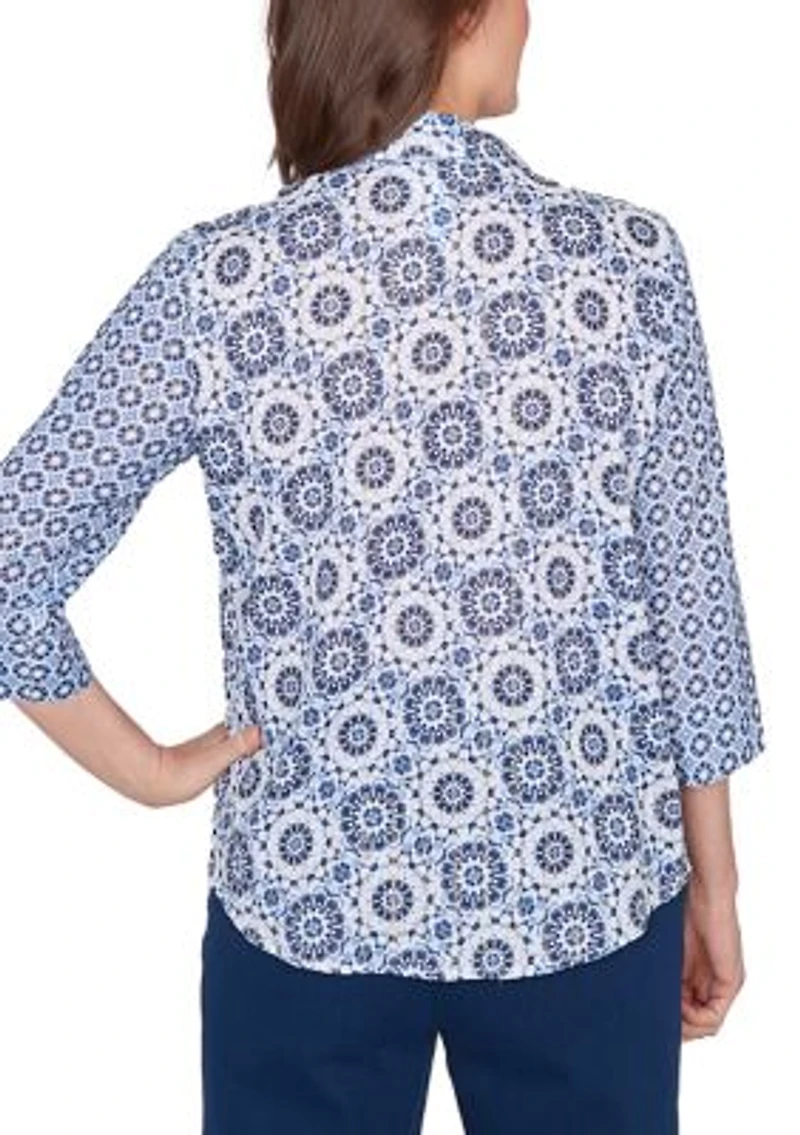 Women's Mykonos Twin Geo Top