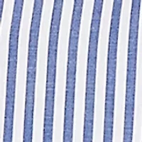 Women's Mykonos Mixed Stripe Top with Lace Trim