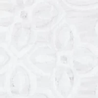 Women's Missy Mykonos White On Medallion Embroidery Top