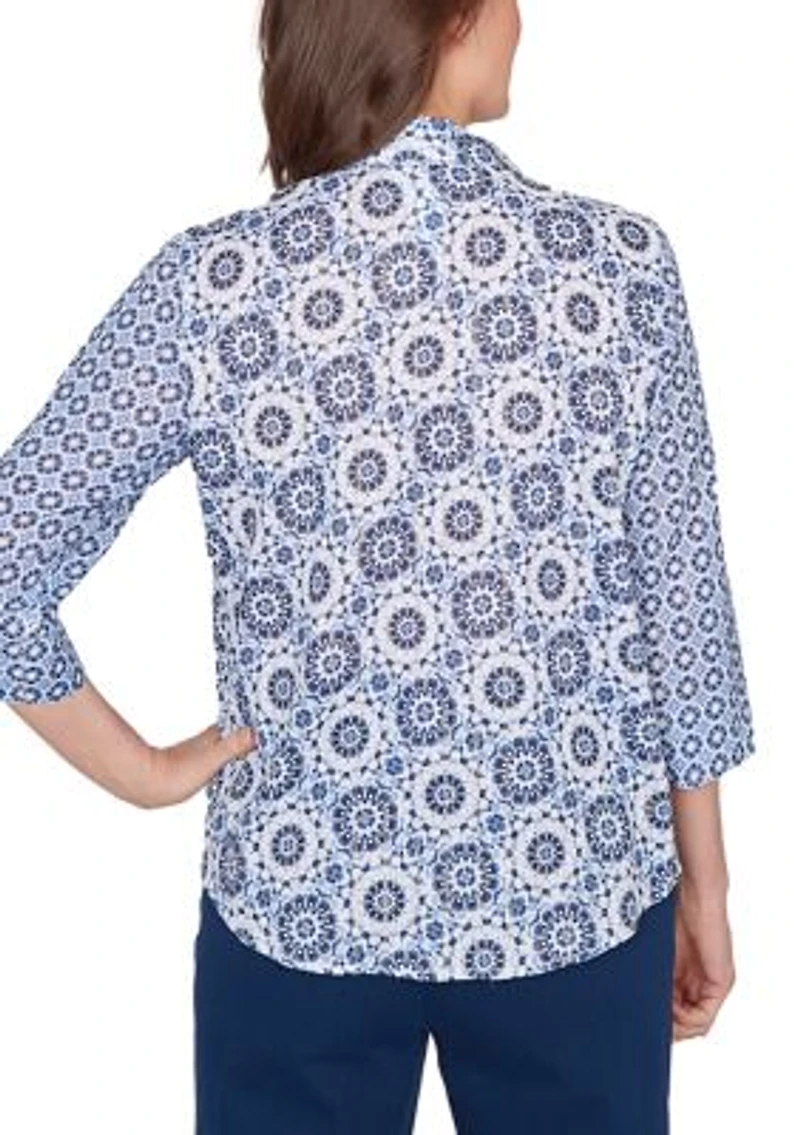 Petite Mykonos Twin Geo Top