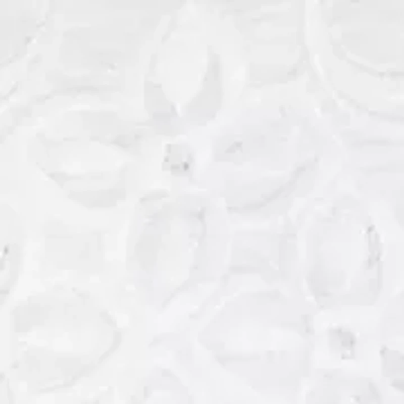 Petite Mykonos White On Medallion Embroidery Top