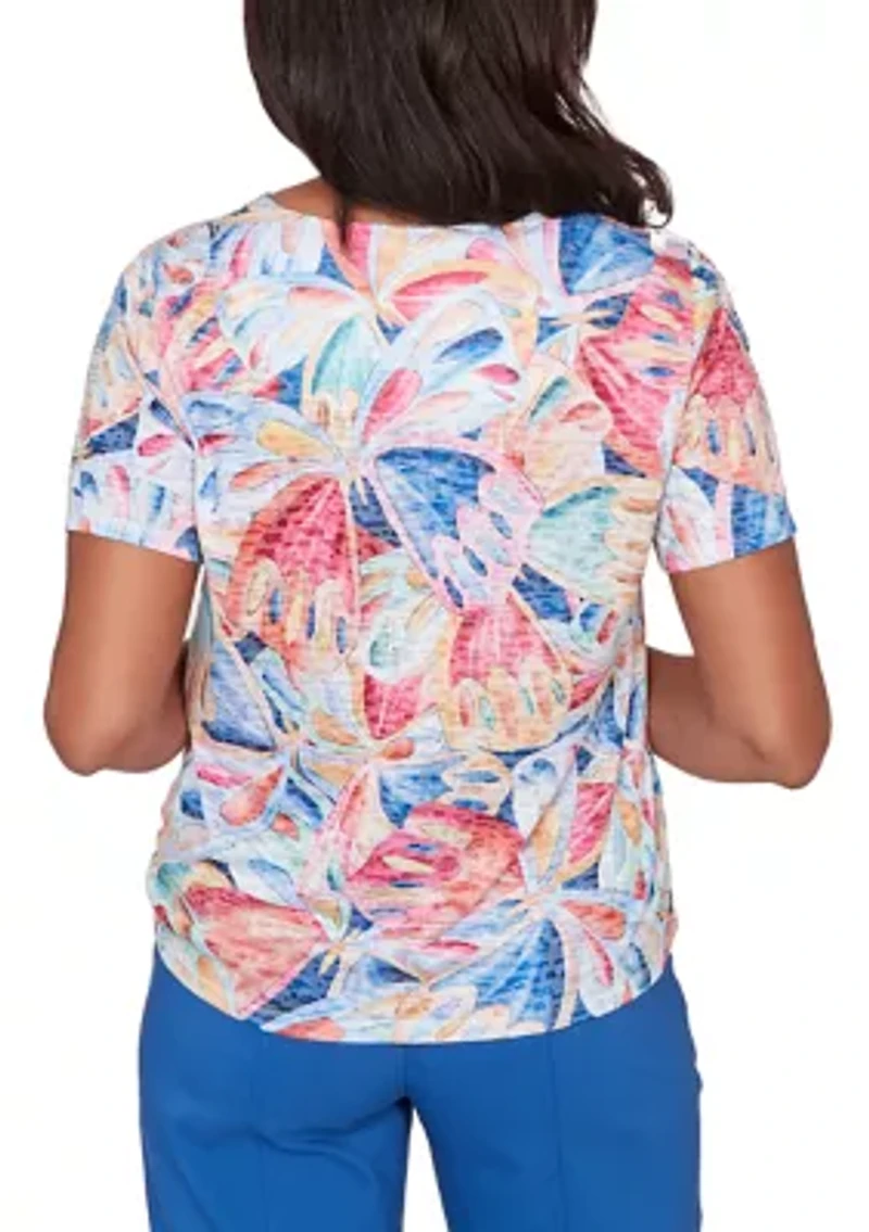 Women's The Royal Treatment Butterfly Wings T-Shirt